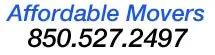 Affordable Movers. Locally owned and operated since 1997 in Bay County. We are a family business not a national chain. logo