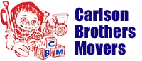 Carlson brothers movers logo