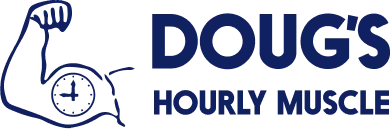 Doug's Hourly Muscle logo