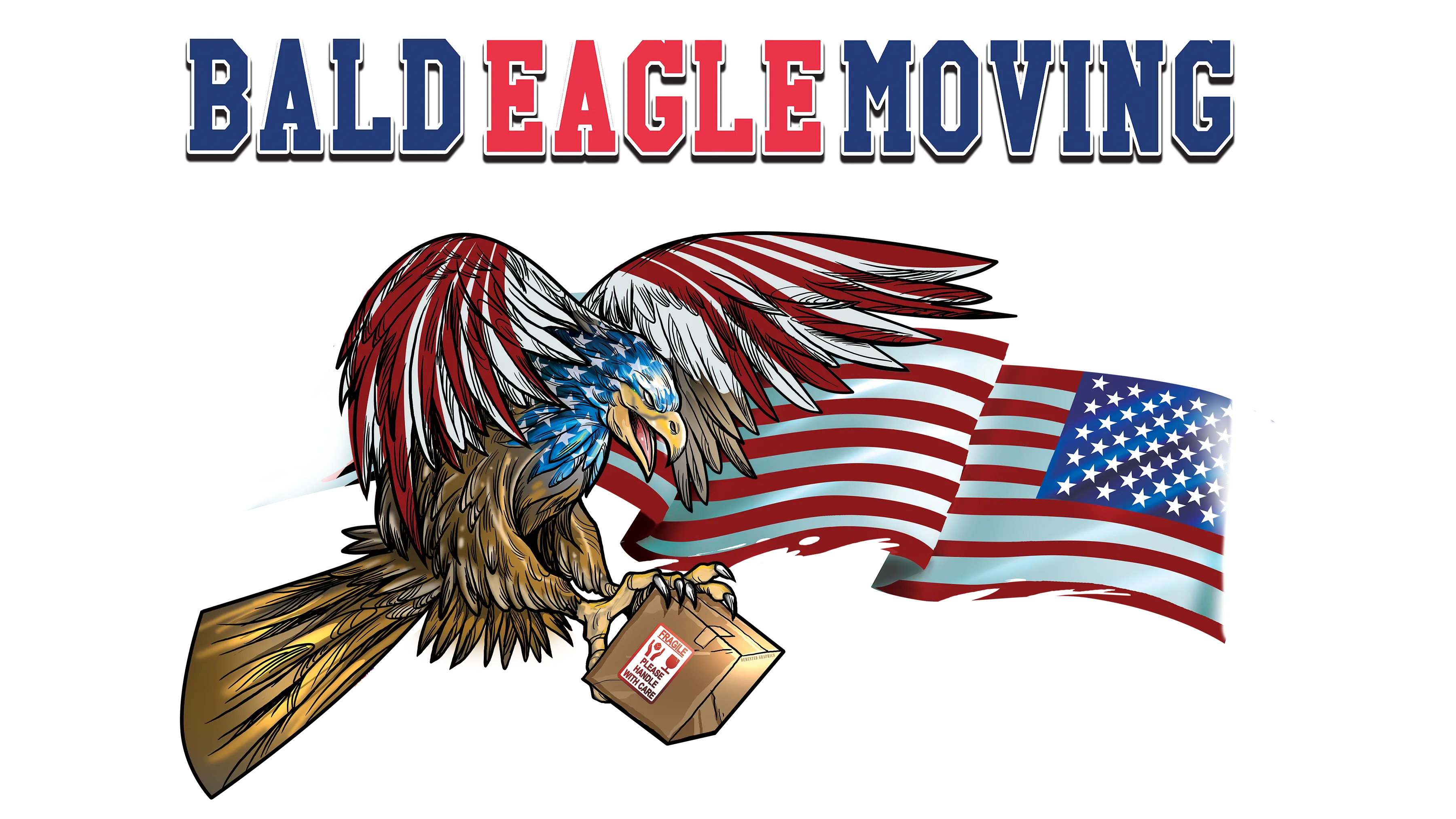 Bald Eagle Moving logo