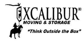 Excalibur Moving Company Los Angeles logo