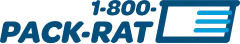 1-800-PACK-RAT logo