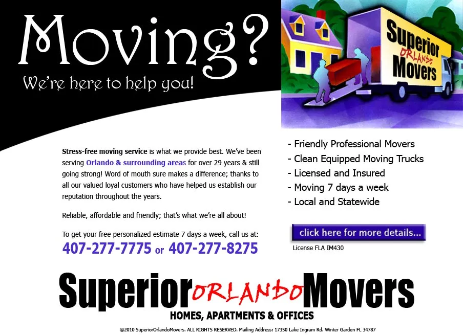 Superior Orlando Movers Logo