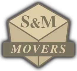 S&M moving company logo