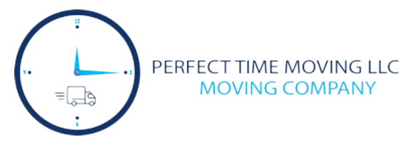 Perfect Time Delivery Moving Company Logo