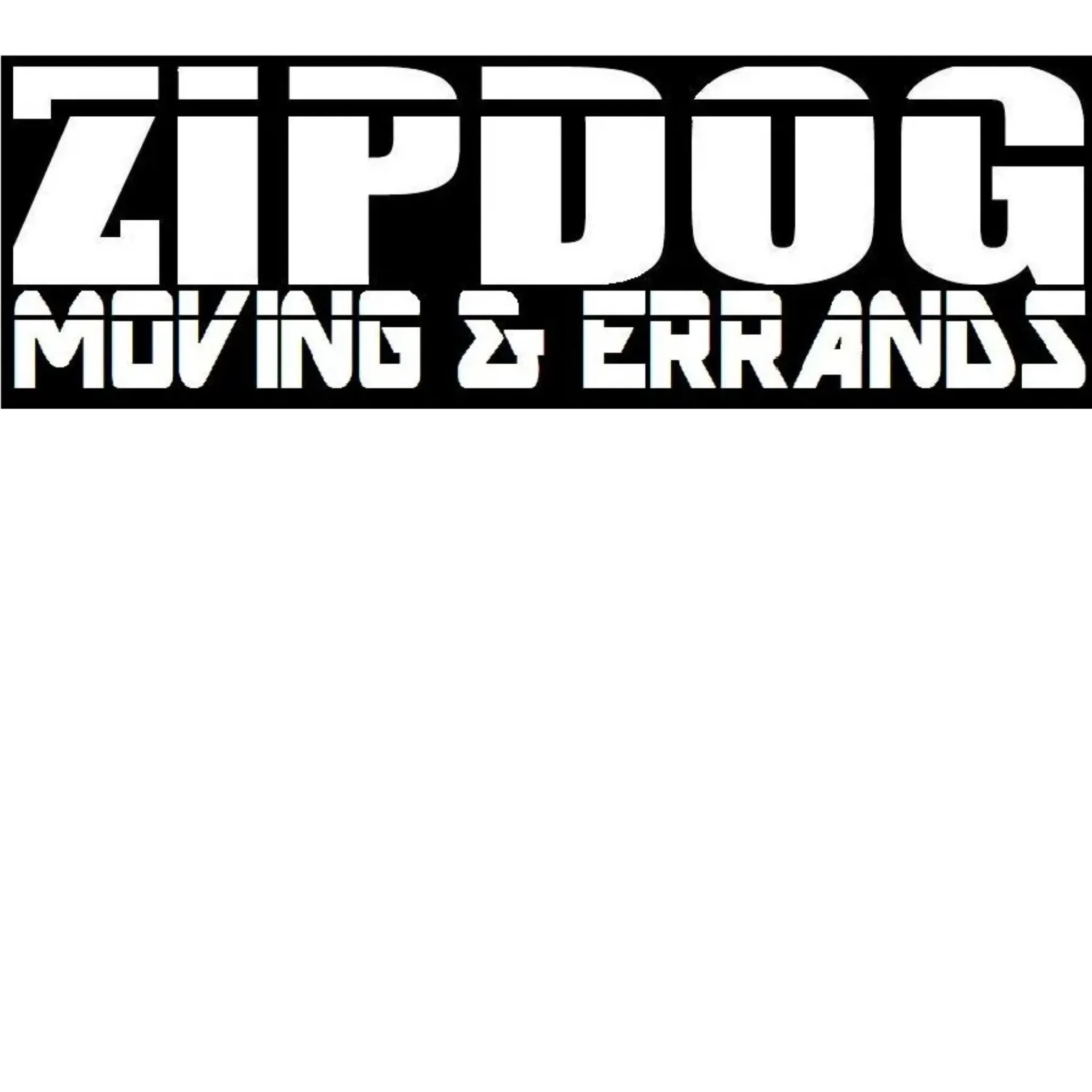 Zipdog Moving Service Logo