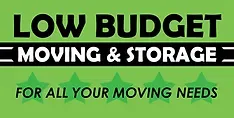 Low Budget Moving and Storage logo