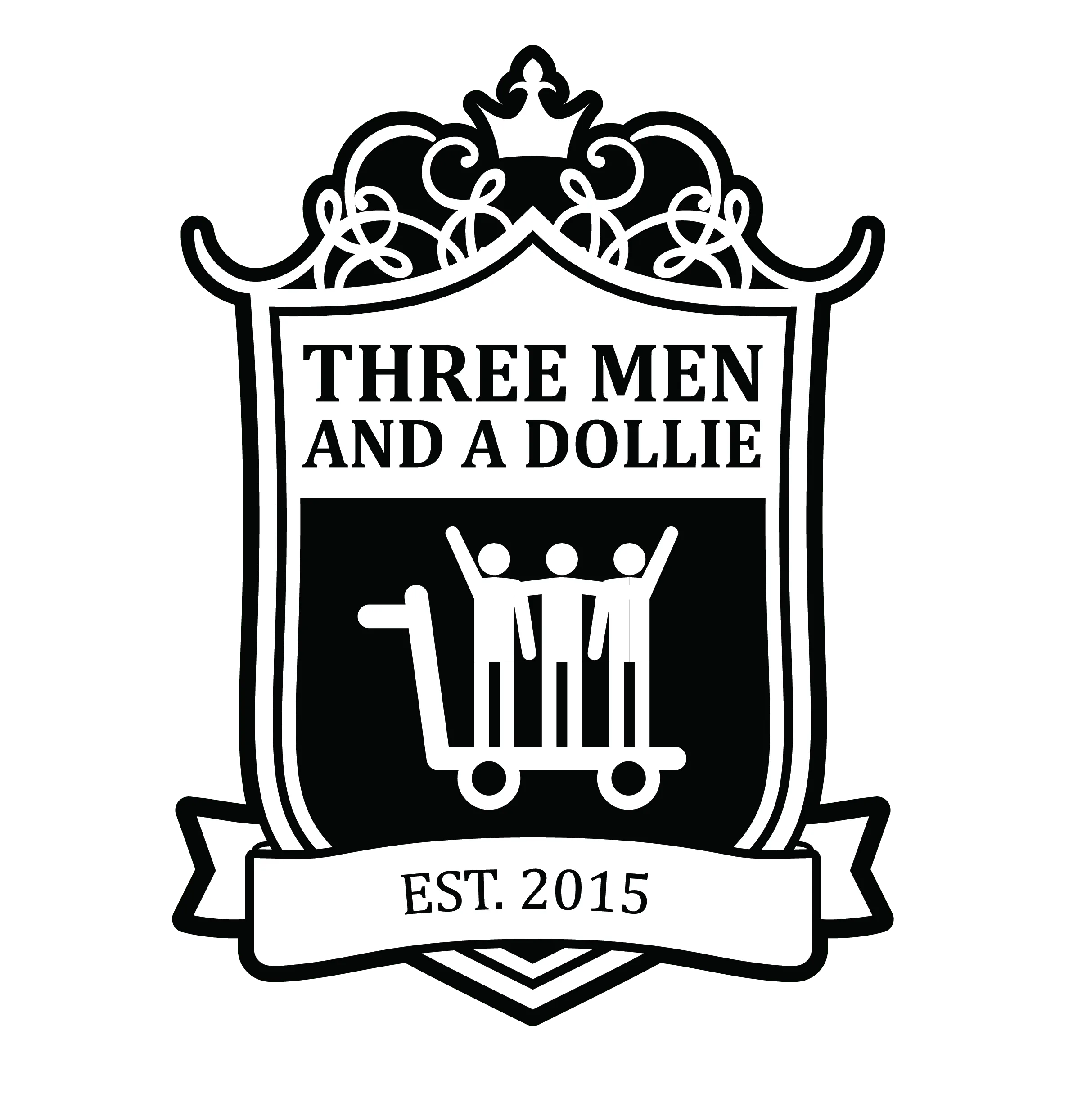 Three Men And A Dollie Logo
