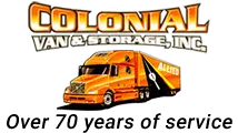 Colonial Van and Storage - Sparks logo