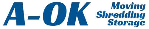 A-OK Moving, Shredding and Storage logo