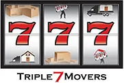Triple 7 Movers logo