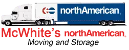 McWhite's North American Moving and Storage logo