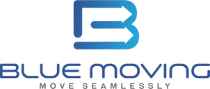 Blue Moving Logo