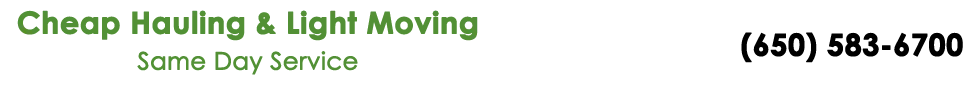Cheap Hauling & Light Moving logo
