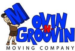 Movin-N-Groovin Moving Company logo