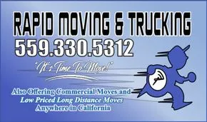 Rapid Moving and Trucking logo