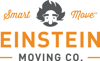 Einstein Moving Company Logo