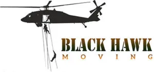 Black Hawk Moving logo