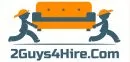 2 Guys 4 Hire Professional Moving Logo