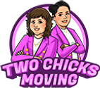 Two Chicks Moving logo