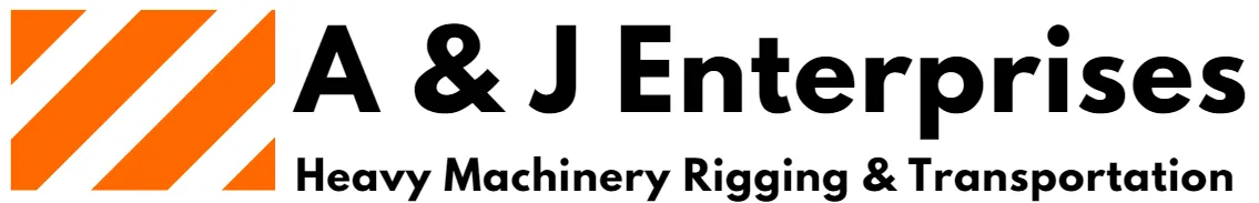 A & J Enterprises Rigging and Machinery Moving logo